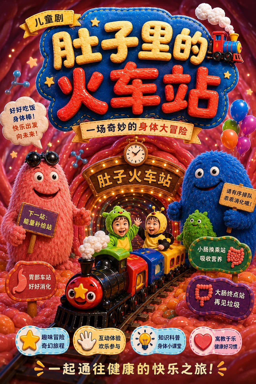 肚子里的火车站