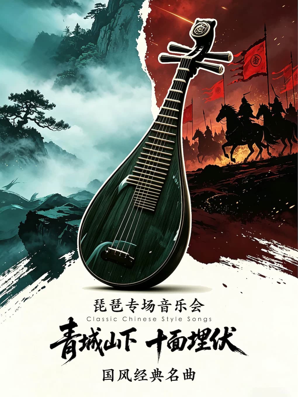 《青城山下•十面埋伏》国风经典名曲琵琶专场音乐会