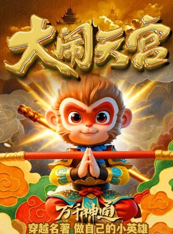 2026西直门必看 | 儿童互动喜剧《西游记孙悟空之齐天大圣大闹天宫》童年印记 | 陪伴首选