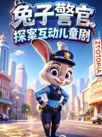 2026新剧《兔子警官》|小喜鹊儿童剧|疯狂爆笑|动物城大探案|提升宝宝社交力