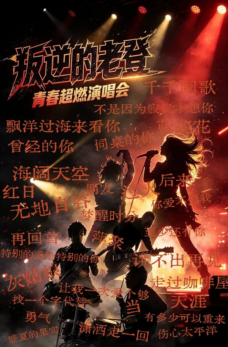 《叛逆的老登》青春超燃演唱会