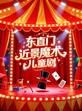 2026魔术专场必看演出，新春遛娃-亲子限定，零距离近景魔术儿童剧