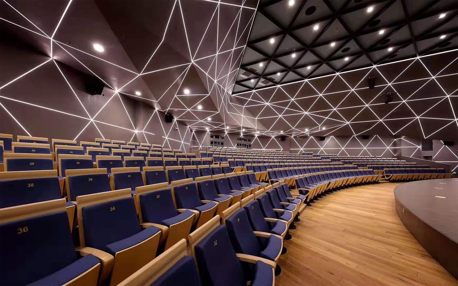北京大学百周年纪念讲堂 seating chart 2