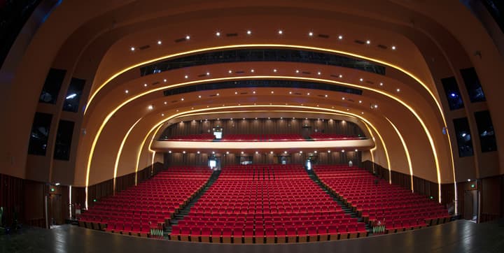 福州大学城文化艺术中心 seating chart 1