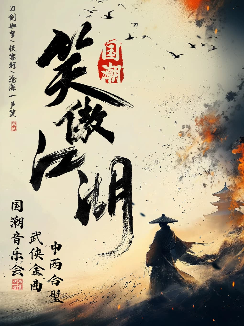 《笑傲江湖》侠客行-经典武侠金曲·民乐新国潮音乐会